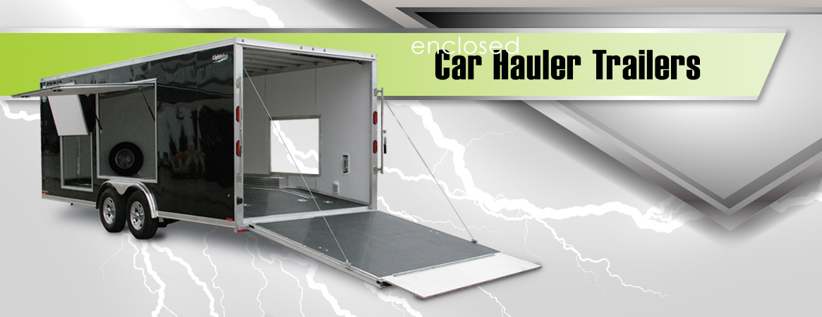 Enclosed Car Hauler Trailers RVs
